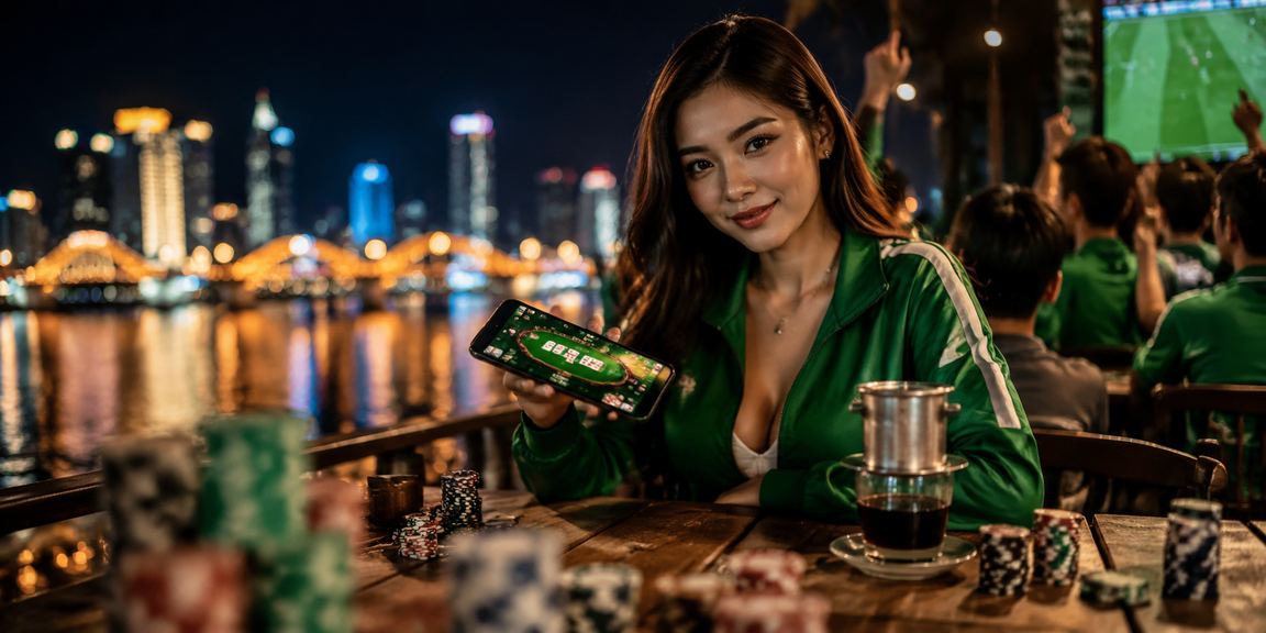 Người dùng Đà Nẵng xem tỷ lệ kèo cùng cà phê buổi sáng