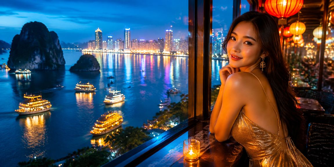 Người dùng tại Hạ Long thư giãn với trò chơi slot jackpot và cà phê buổi sáng