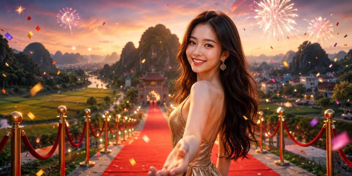 Lễ hội giải trí sôi động tại Ninh Bình với không khí vui tươi và đầy màu sắc